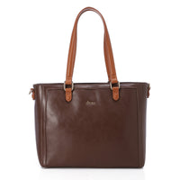 LID-DVTS-032 Leather Zipped Everyday Shoulder Bag