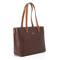 LID-DVTS-032 Leather Zipped Everyday Shoulder Bag