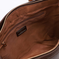 LID-DVTS-032 Leather Zipped Everyday Shoulder Bag