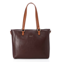 LID-DVTS-032 Leather Zipped Everyday Shoulder Bag