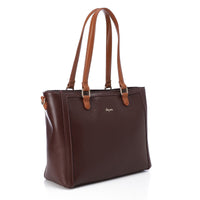 LID-DVTS-032 Leather Zipped Everyday Shoulder Bag
