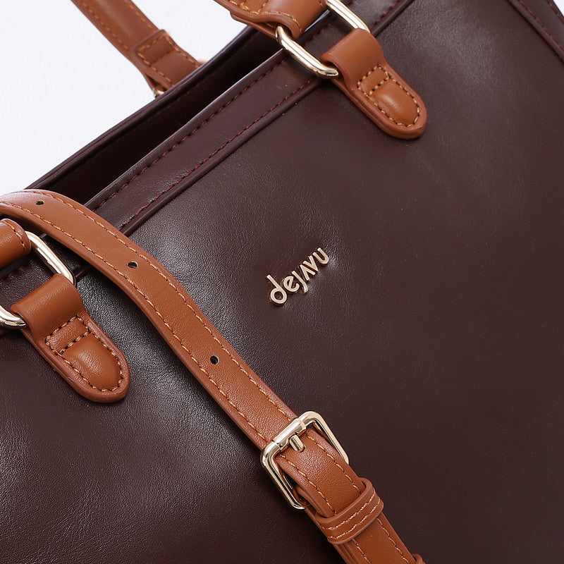 LID-DVTS-032 Leather Zipped Everyday Shoulder Bag