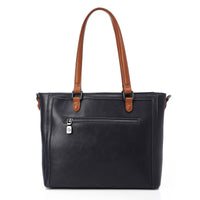 LID-DVTS-032 Leather Zipped Everyday Shoulder Bag