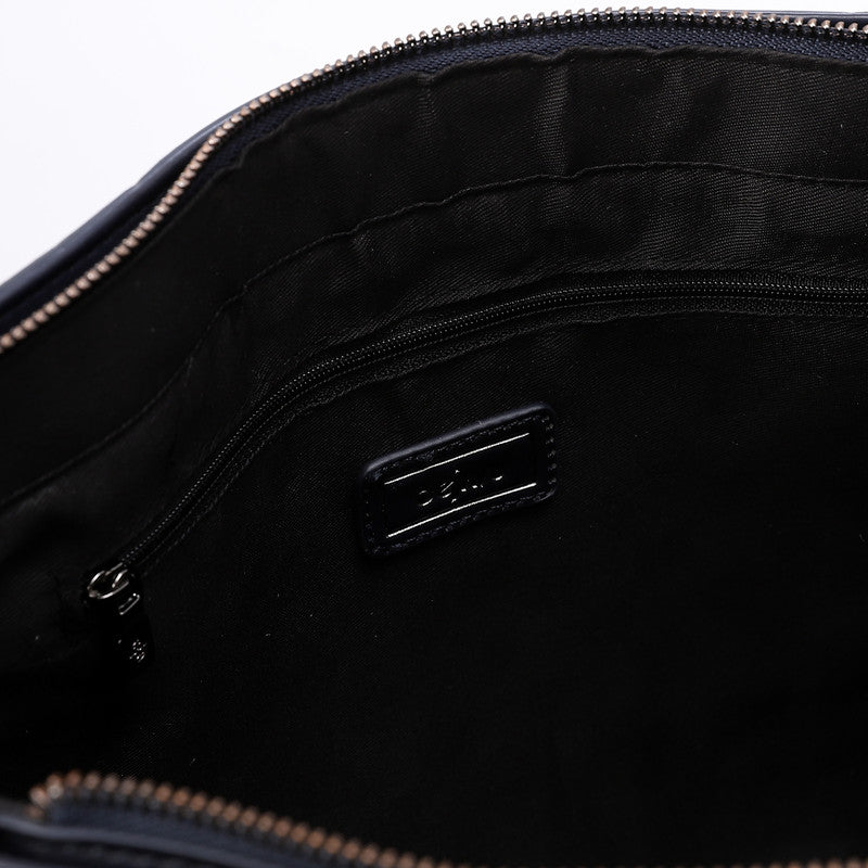 LID-DVTS-032 Leather Zipped Everyday Shoulder Bag