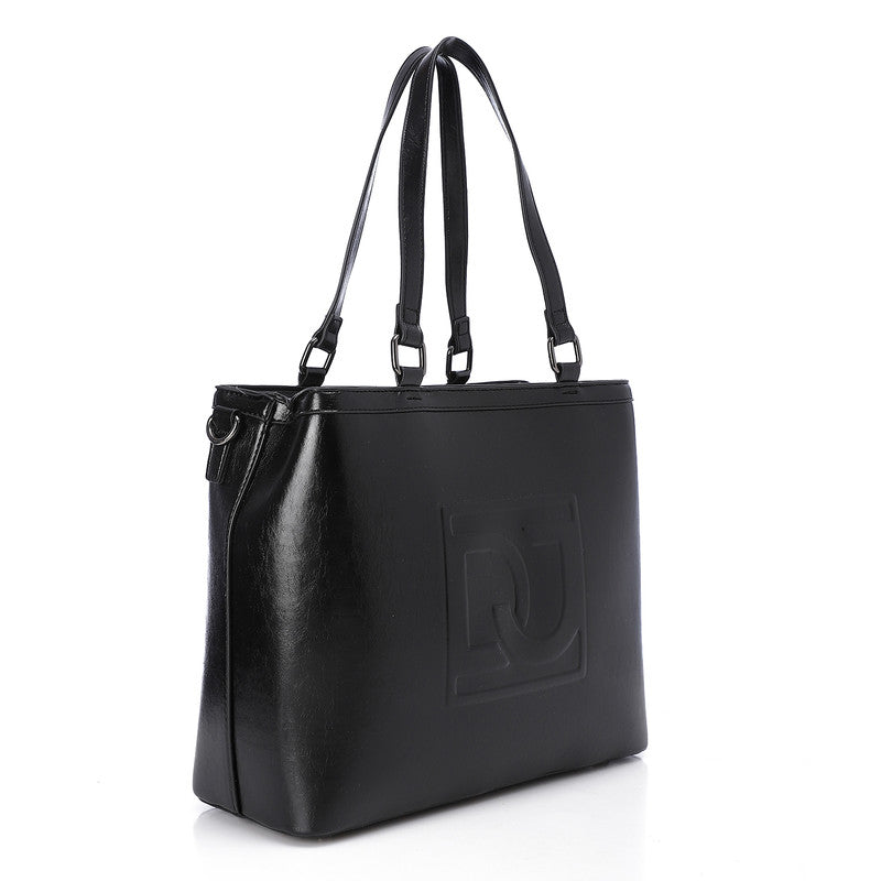 LID-DVTS-033 Embossed Logo Shoulder Bag
