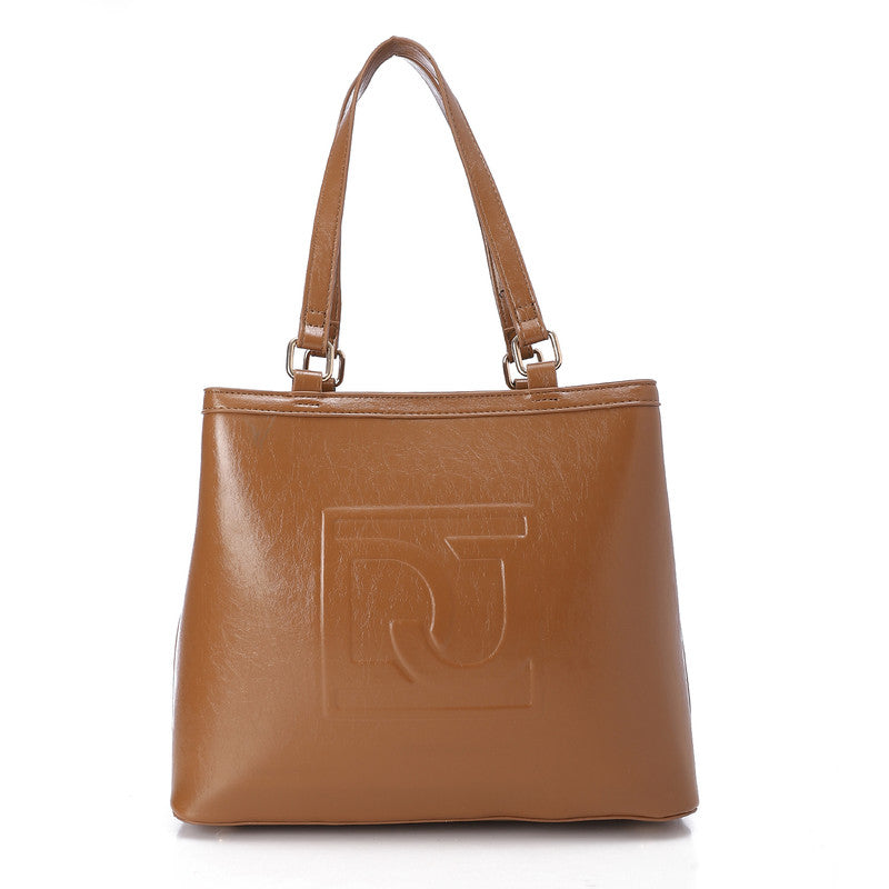 LID-DVTS-033 Embossed Logo Shoulder Bag