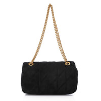 LID-DVTS-037 Gold Logo Chain Straps Shoulder Bag