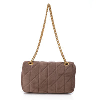 LID-DVTS-037 Gold Logo Chain Straps Shoulder Bag