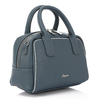 LID-DVTV-003 Textured Leather Top Handle Bag