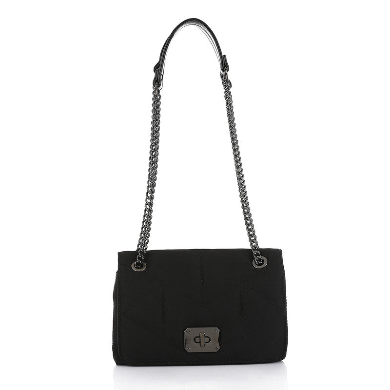 LID-DVTV-031 Lock Closure Cross Body Bag