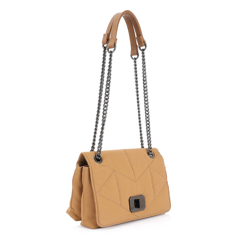 LID-DVTV-031 Lock Closure Cross Body Bag