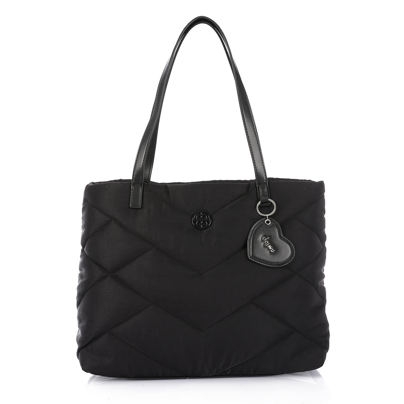 LID-DVTV-033 Quilted Textile Shoulder Bag