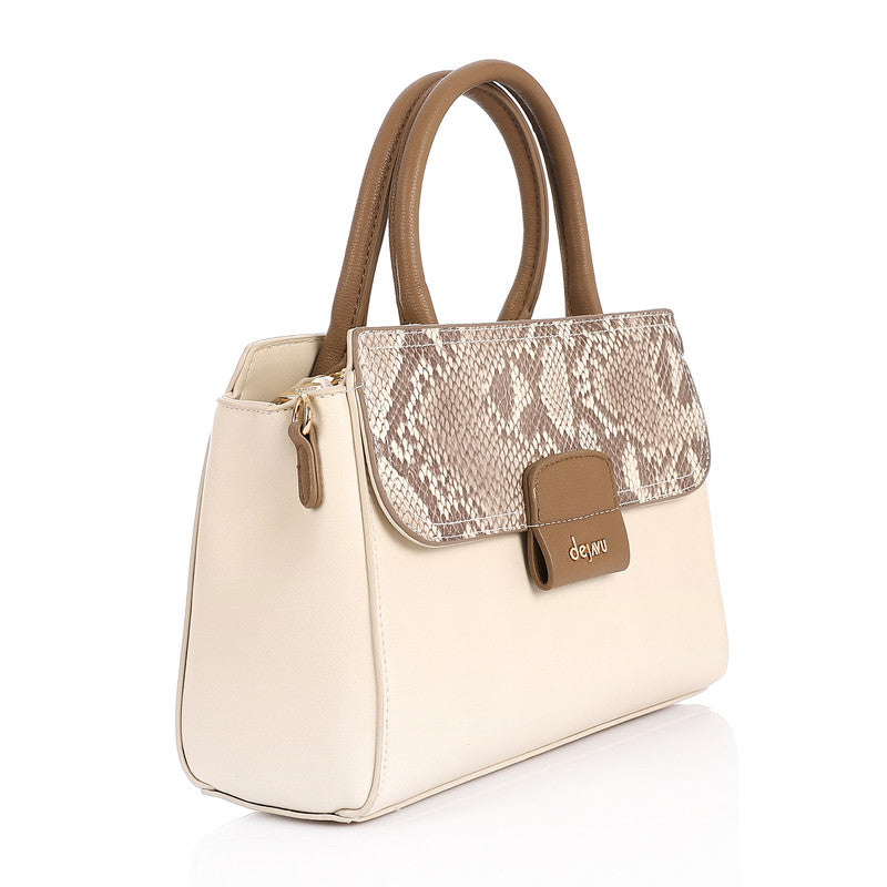 LID-DVTV-049 Zipped Classy Top Handle Bag