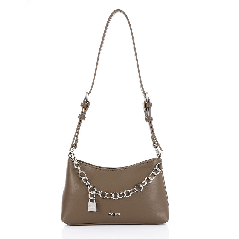 LID-DVTV-059 Decorative Zipped Shoulder Bag