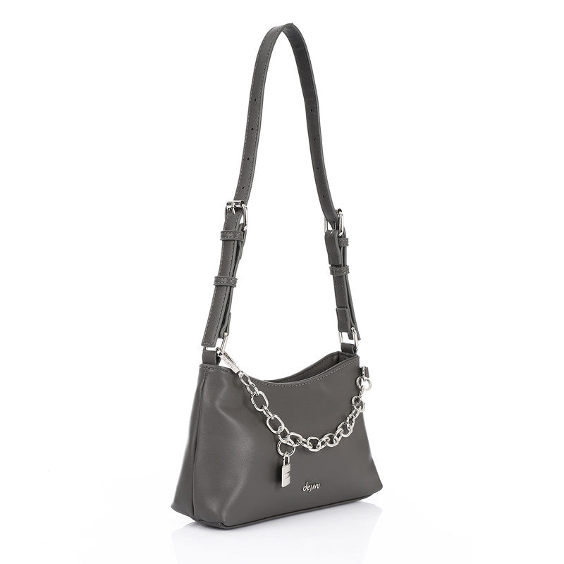 LID-DVTV-059 Decorative Zipped Shoulder Bag