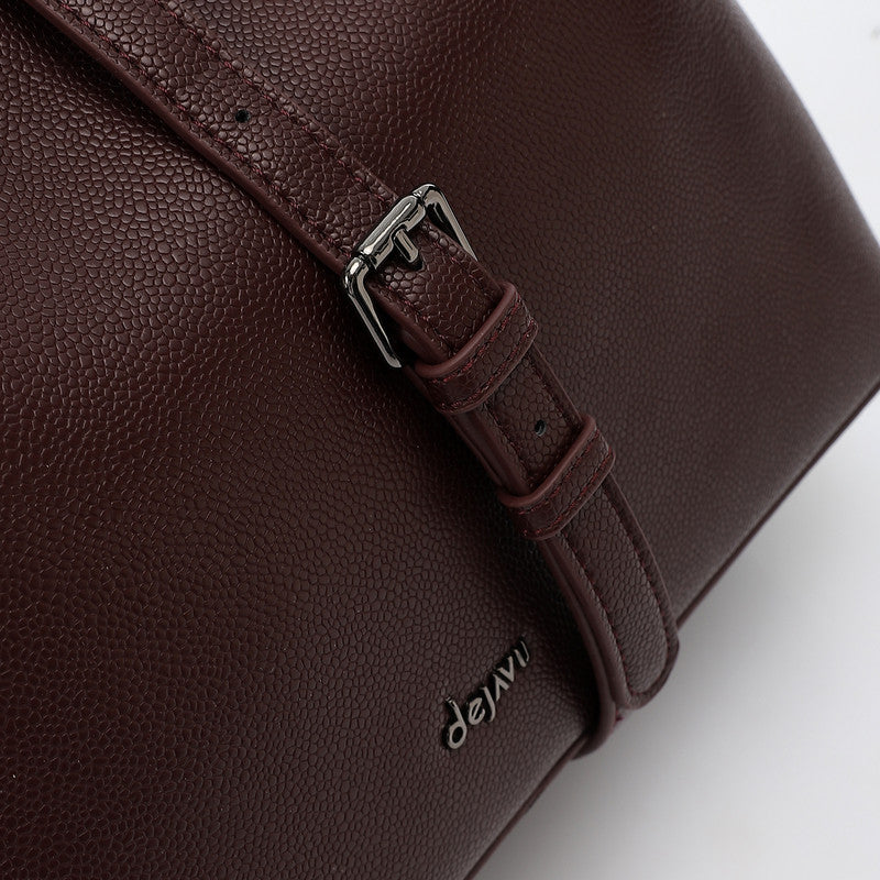 LID-DVTX-026  structure Leather Handbag