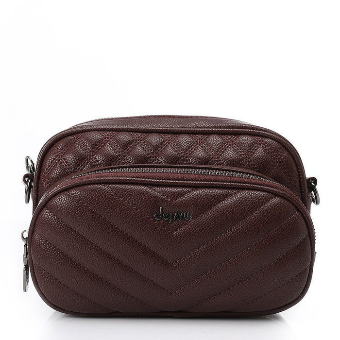 LID-DVTX-033  Studded Leather Shoulder Bag