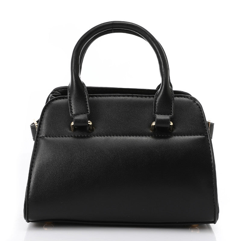 LID-DVTX-037 Leather Top Handle Handbag