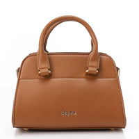 LID-DVTX-037 Leather Top Handle Handbag