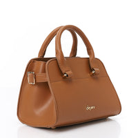 LID-DVTX-037 Leather Top Handle Handbag