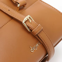 LID-DVTX-037 Leather Top Handle Handbag
