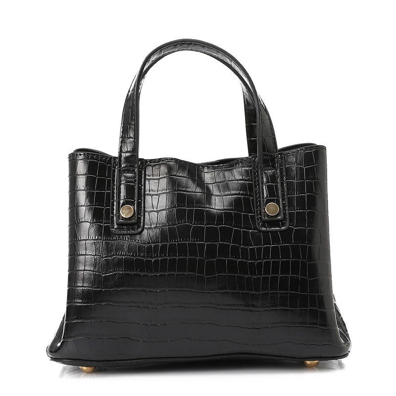 LID-DVTX-042 Faux Leather Handbag – Dejavu