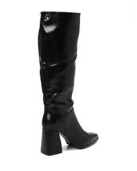 PRD-DVTS-004 Slouchy Block Heel Knee-High Boots