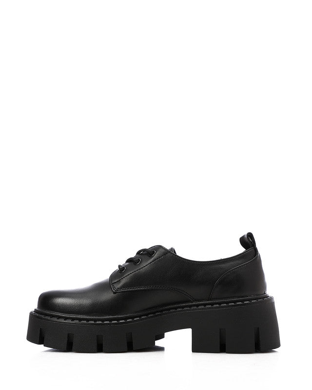 PRD-DVTS-013 Round Toe Shape Lace Up Loafer