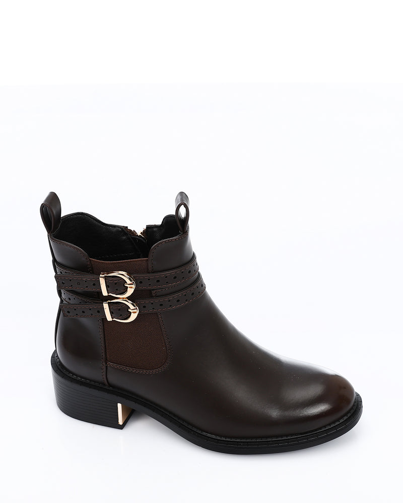 PRD-DVTV-007 Belt Ankle Boots