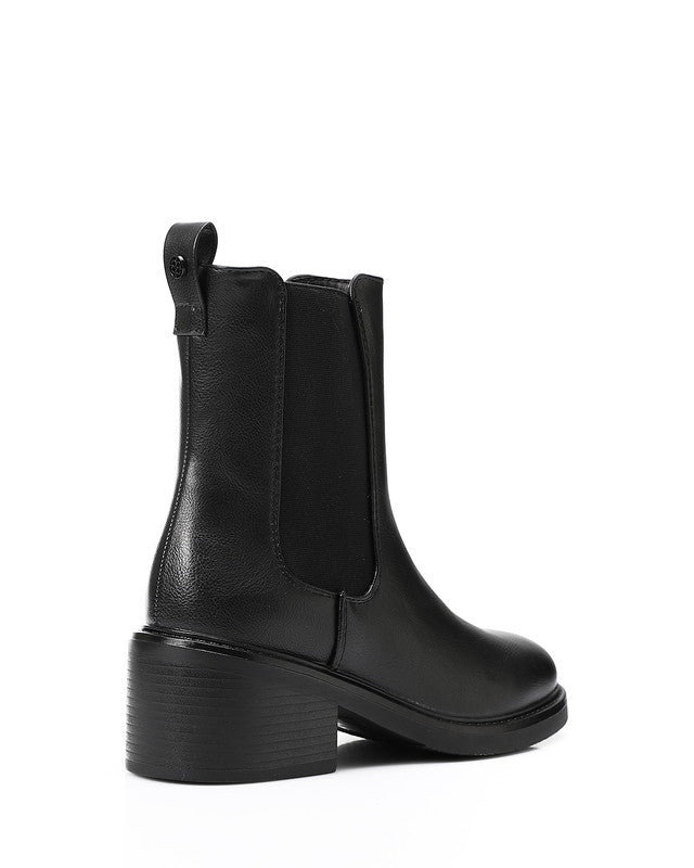 PRD-DVTX-017 Leather Rubber Boots