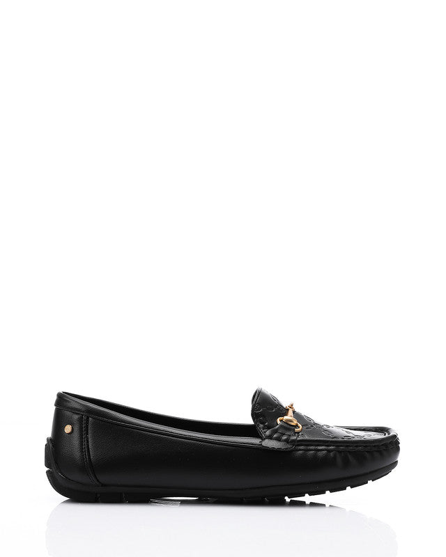 RUI-DJTV-001 Leather Front Metal Shoes - BLACK / 37 - Dejavu