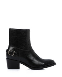 SUN-DVTV-007 Textured Leather Boots