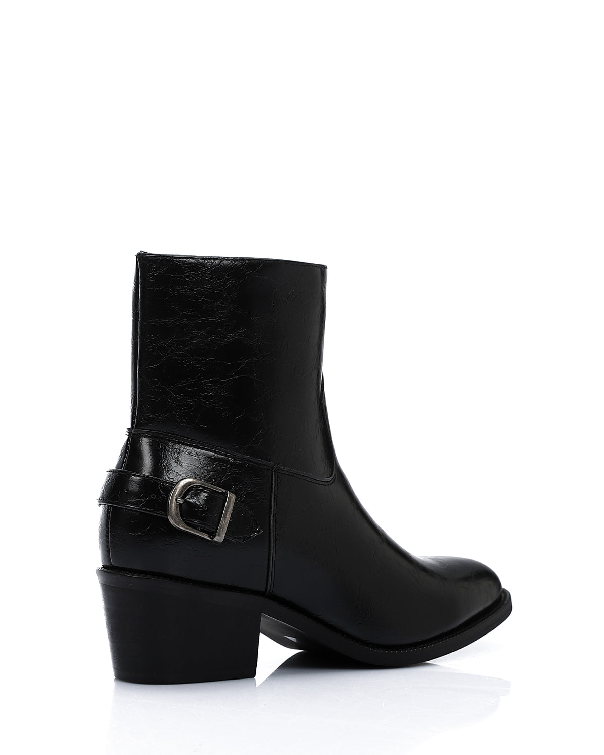 SUN-DVTV-007 Textured Leather Boots