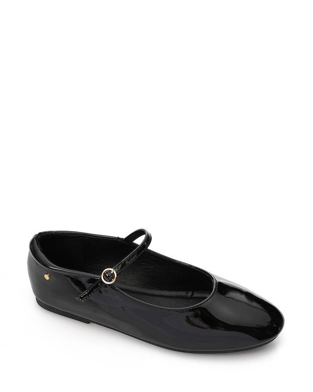 WAH-DVTX-001  Mary Jane Front Strap Flat Ballerina