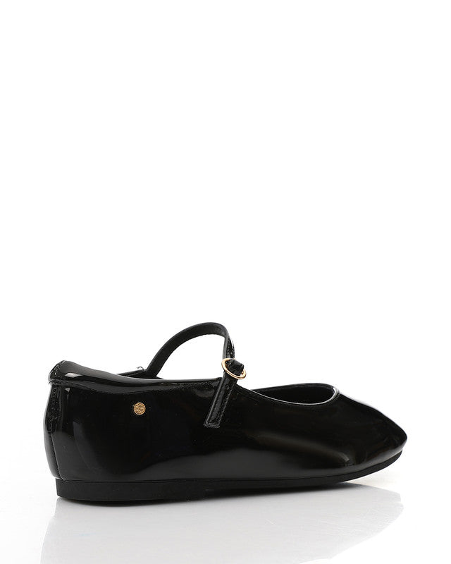 WAH-DVTX-001  Mary Jane Front Strap Flat Ballerina