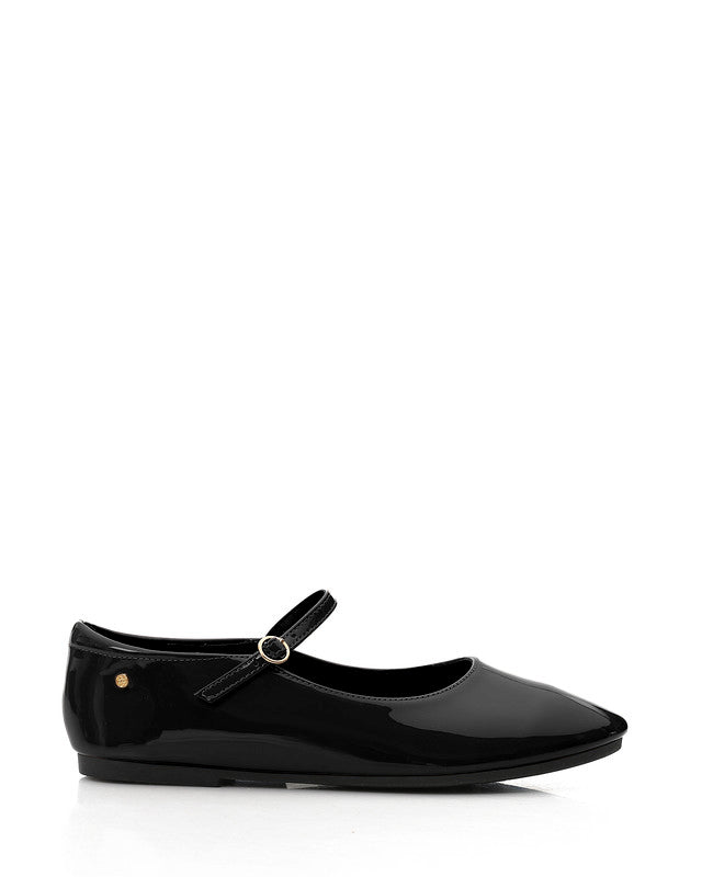 WAH-DVTX-001  Mary Jane Front Strap Flat Ballerina