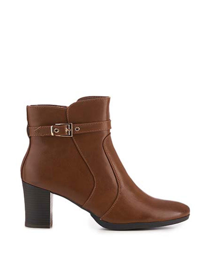TEN-DVTT-005 Pointed Heeled Ankle Boot